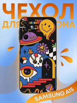 Чехол на Samsung A15 с принтом