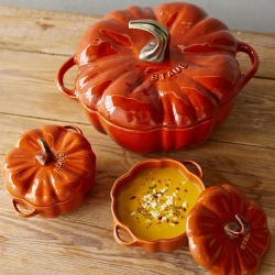 STAUB Мини-кокотница 500 мл 12 см тыква черная EAN 4009839397271