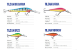 Воблер Halco Tilsan Big Barra 120 #T101