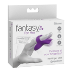 Вибромассажёр на пальцы 7,3см PipeDream Fantasy for Her Finger Vibe Wearable Silicone Waterproof Vibrator 494412