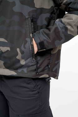 Brandit WOMEN FRONTZIP WINDBREAKER darkcamo