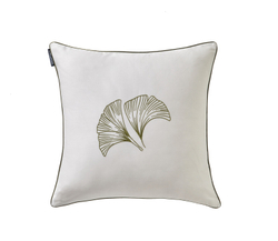 Подушка декоративная GINGKO OLIVE 45х45 Blanc des Vosges 45x45 Зеленый
