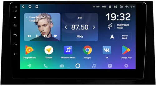 Магнитола для Toyota Avalon 5 2022-2026 (маленькая рамка) - Teyes CC2 PLUS монитор 10.1" QLED, Android 10, Быстрая, SIM-слот