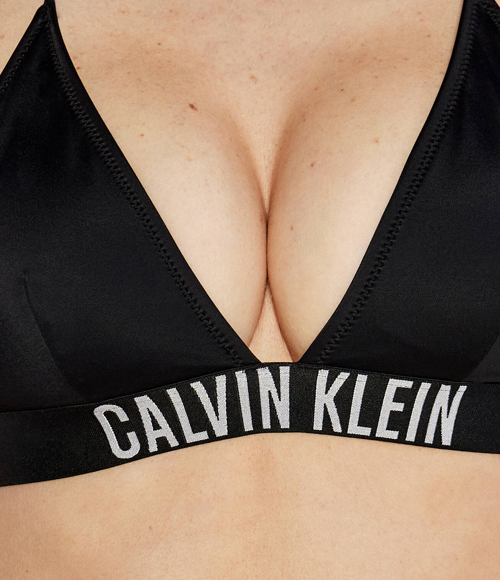 топ бикини Calvin Klein Swimwear - черный(KW0KW01824)