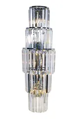 Бра NewRgy W2799R/6A CHROME+CLEAR, 6×40 Вт, хромированное и прозрачное