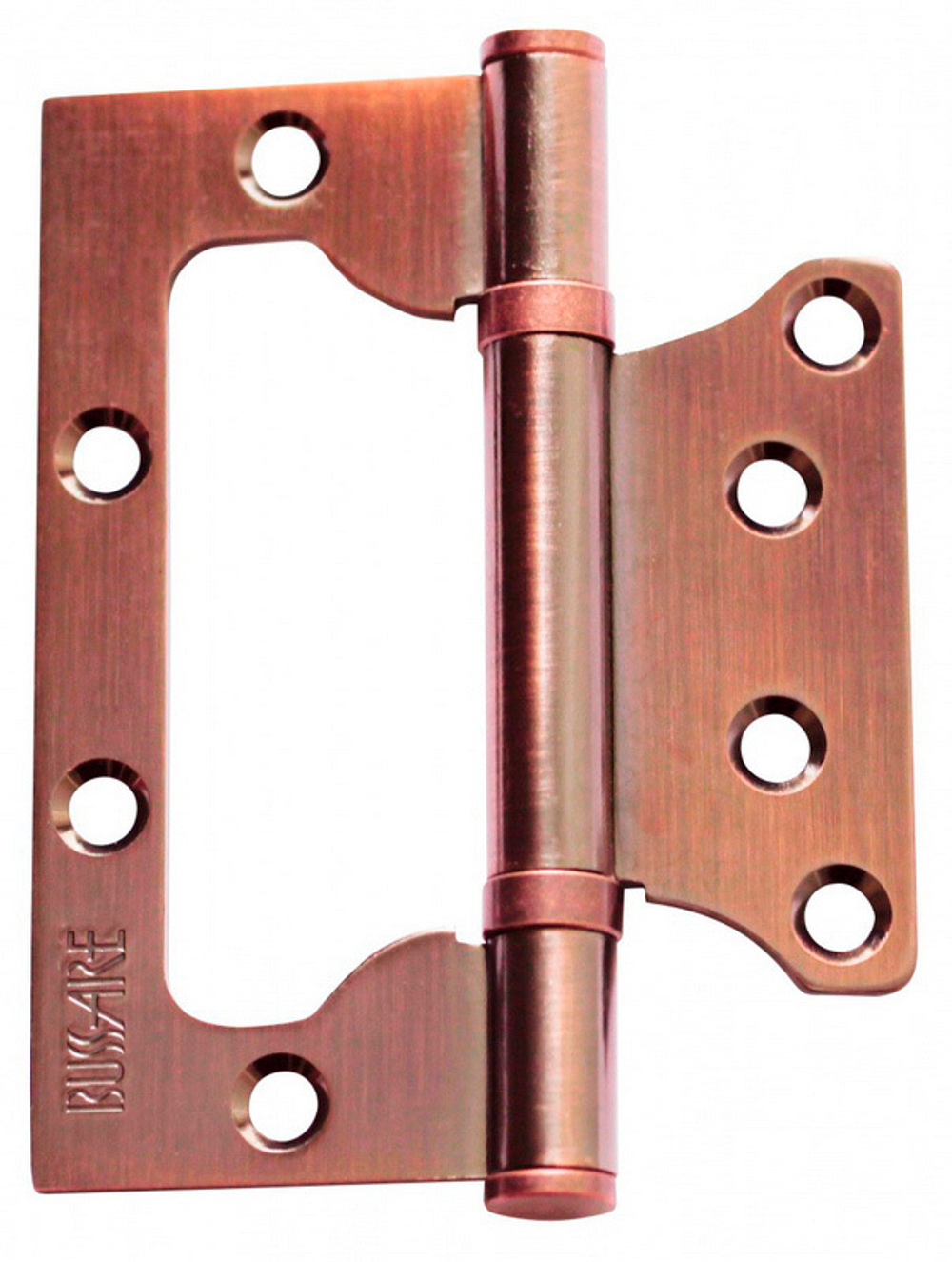 Петля накладная BUSSARE B020-U 100x75x2.5-2BB-1AC ант. медь