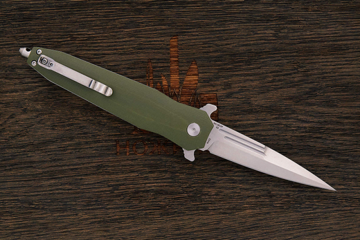 Нож складной Artisan 1810P-GNC Hornet, клинок 96мм, сталь D2, рукоять G10