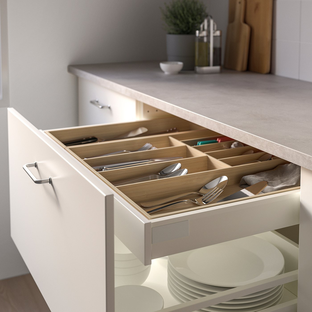 IKEA UPPDATERA  (ИКЕА УППДАТЕРА)  -  Вкладыш в ящик - бамбук 20x50 см