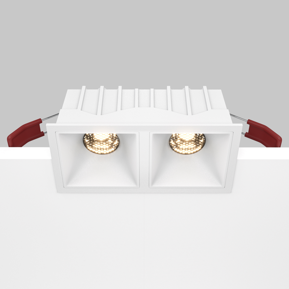 Встраиваемый светодиодный светильник Maytoni Alfa LED DL043-02-10W3K-SQ-W