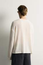 ФУТБОЛКА RELAXED FIT С ФАКТУРНОЙ ОТДЕЛКОЙ — ZARA