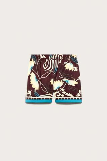 ZARA СТРУЯЩИЕСЯ ШОРТЫ С ПРИНТОМ — LIMITED EDITION, С ПРИНТОМ