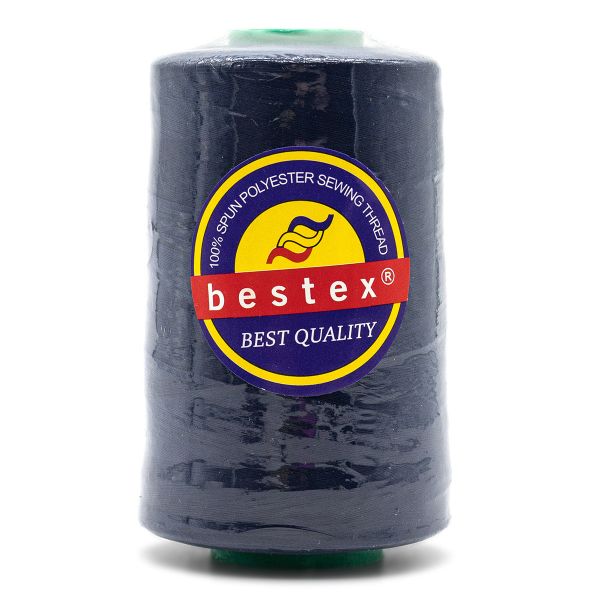 Нитки универсальные Bestex 40/2, 4570 м (5000 ярд) / 1 кат., 374 черничный