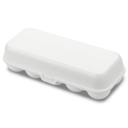 Коробка для яиц Koziol Eggs to Go Organic белая