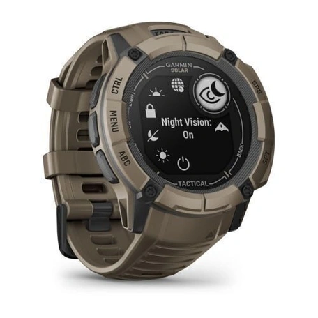 Смарт-часы Garmin Instinct 2X 50mm Solar Tactical Edition Coyote Tan