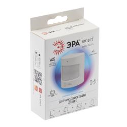 Датчик движения ЭРА DM-01 для дома беспроводной на батарейках SMART Zigbee | Электротовары