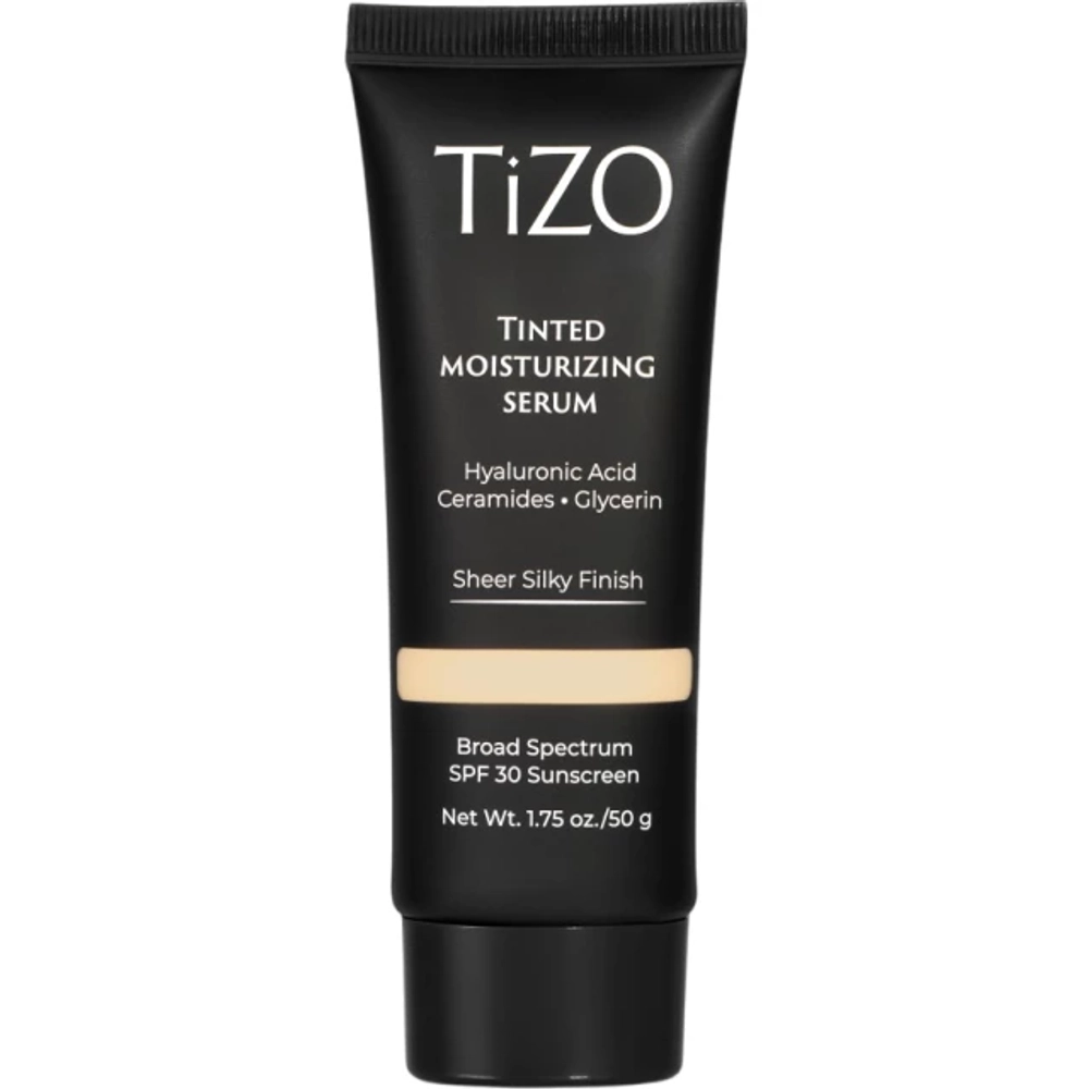 Tinted moisturizing serum | Сыворотка увлажняющая тональная SPF 30 оттенок 04 Medium-deep TiZO, 50 гр