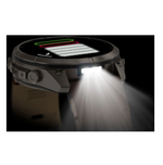 Garmin Fenix 9 Pro — 51 мм AMOLED Titanium Walnut Leather Band