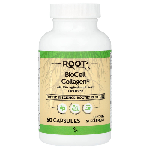 Vitacost, Root2, BioCell Collagen®, 60 капсул