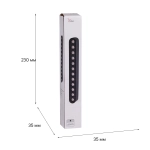 13002-9.3-001UR magnetic LED12W BK Reluce, LED