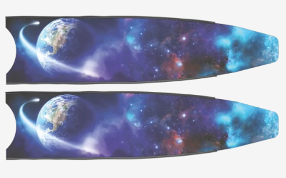 Лопасти Leaderfins Pure Carbon Limited Edition Stars Blades 20°, 80 см