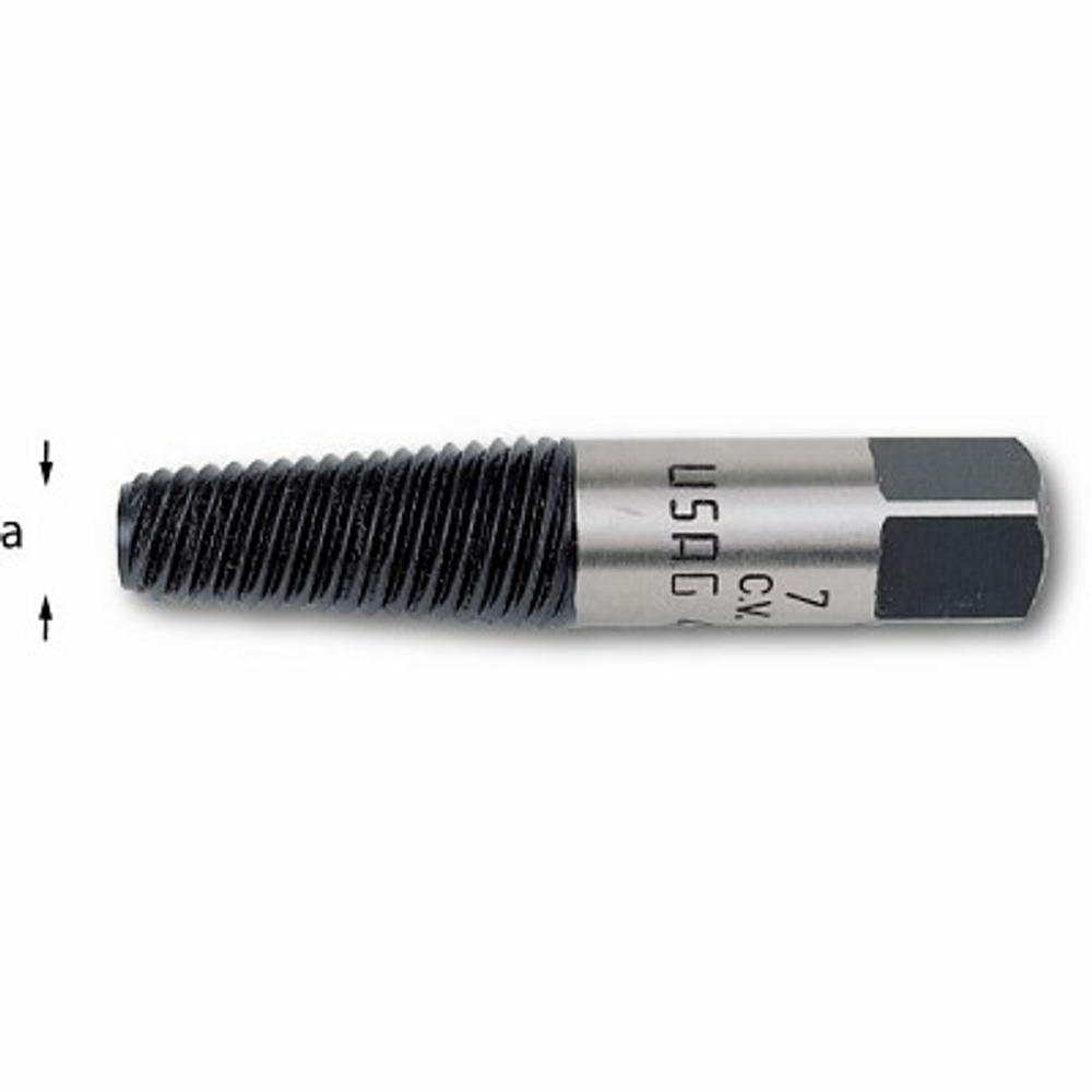 458 Конический съемник для сломанных болтов и шпилек 11-14 мм., USAG (Италия)