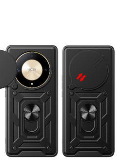 Чехол с кольцом Bumper Case для Honor X9b
