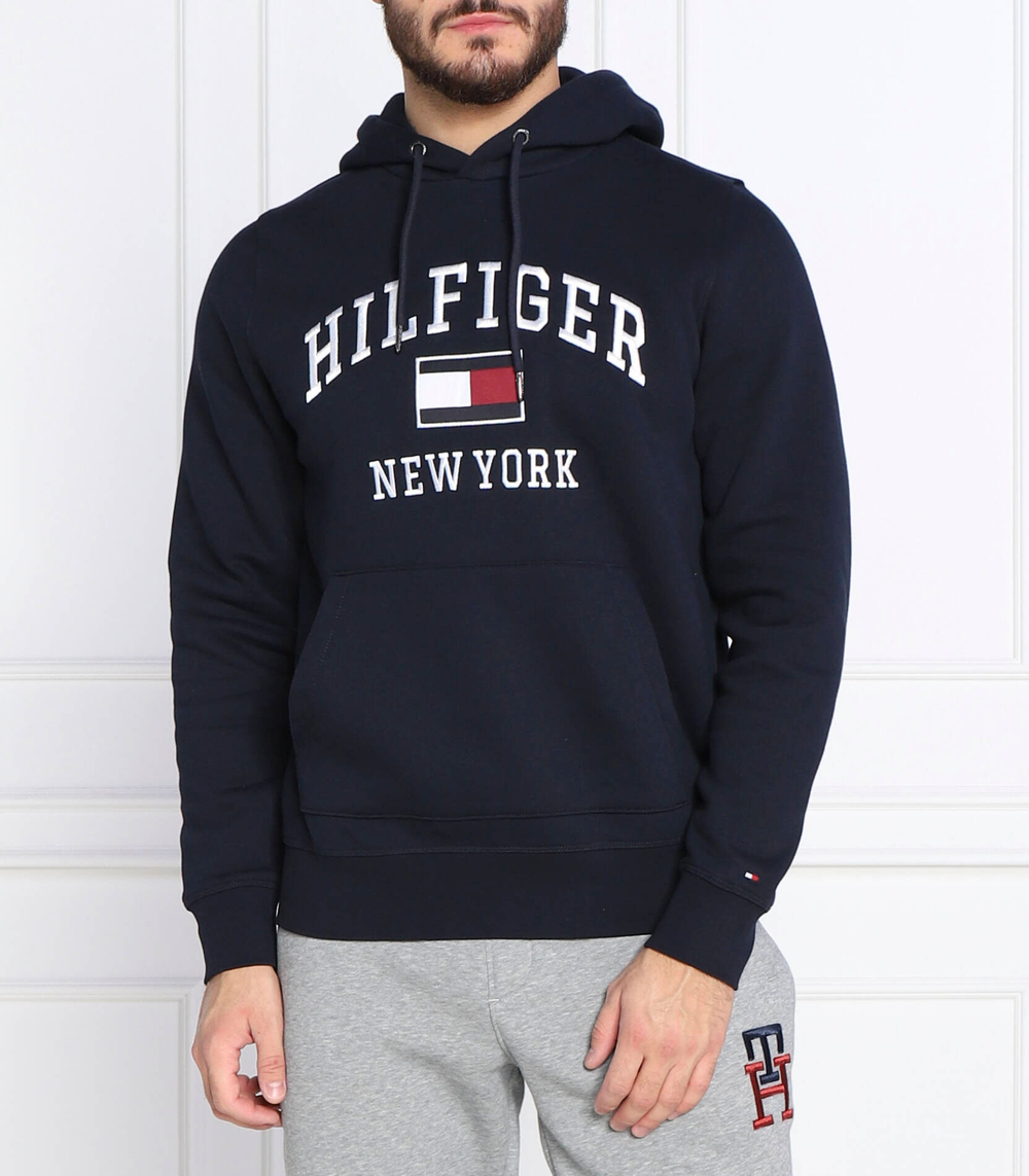 Худи modern Tommy Hilfiger - темно-синий(MW0MW28173)