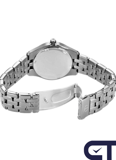 Casio LTP-1128A-7B — женские классические часы на стальном браслете