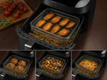 Решетка 3-х секционная для выпечки/запекания в аэрогриле Patisse Air Frying 20х20х9.5 см