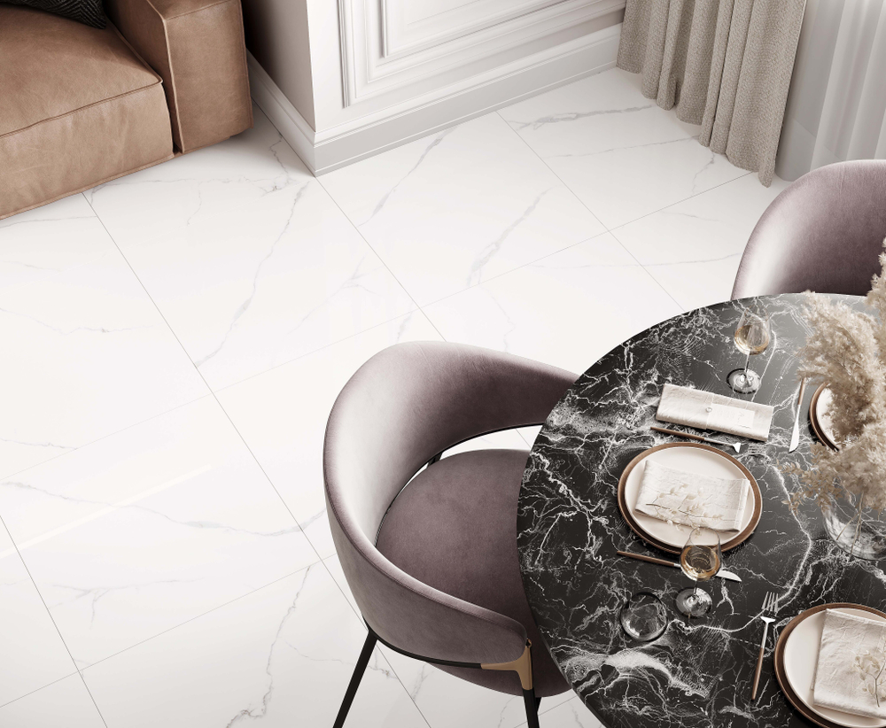Laparet Atlantic White Белый Полированный 60x60