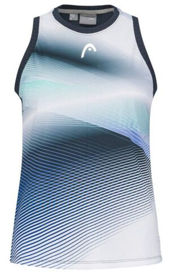 Женский топ теннисный Head Performance Tank Top - разноцветный