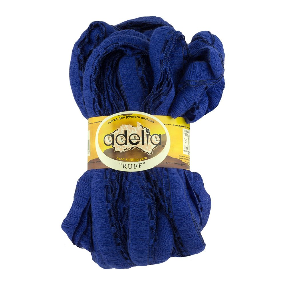 Пряжа Adelia Ruff / уп.2 мот. по 150г, 60м, 24 синий Пряжа Adelia Ruff / уп.2 мот. по 150г, 60м, 24 синий
