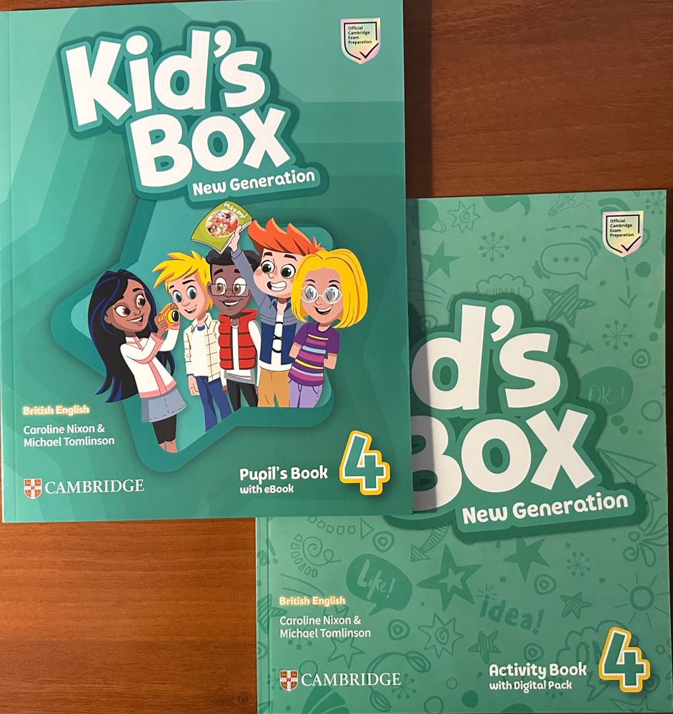 Kid's Box 4 New Generation (PB+AB+online)