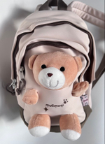 Рюкзак с игрушкой детский на возраст 4-7 лет