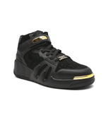 кожаные кроссовки Giuseppe Zanotti - черный(RU20038)