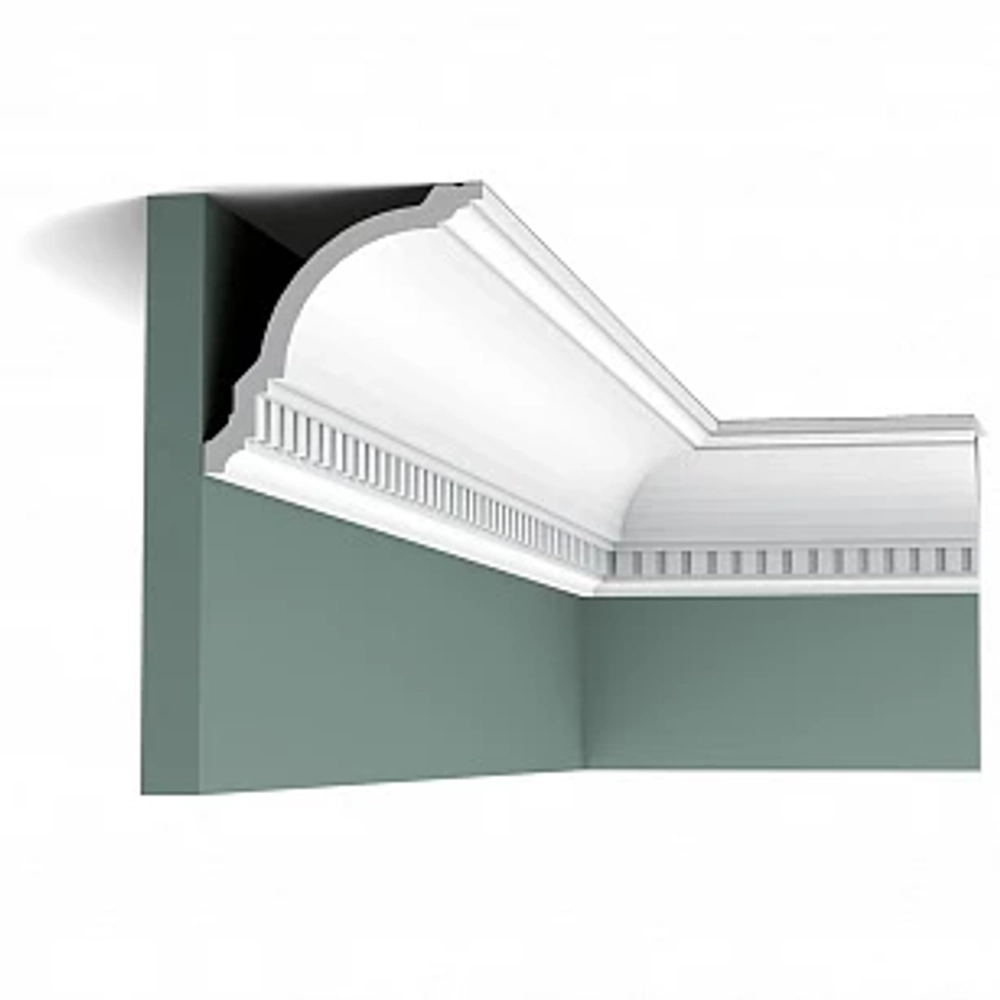 Плинтус из дюрополимера Orac Decor потолочный карниз CX107 2000x117x118