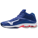 Mizuno Textile, Synthetic Leather Comfortable Slip Resistant, Abrasion Resistant, Breathable Mid top Volleyball Shoes