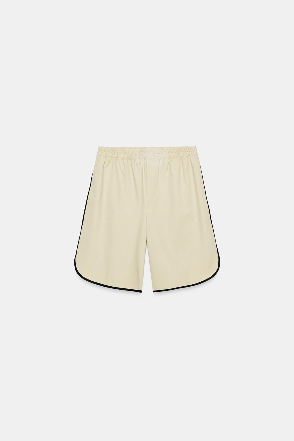 ШОРТЫ С КОНТРАСТНОЙ ОТДЕЛКОЙ — ZW COLLECTION — ZARA