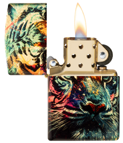 Зажигалка ZIPPO 46145 Painted Tiger