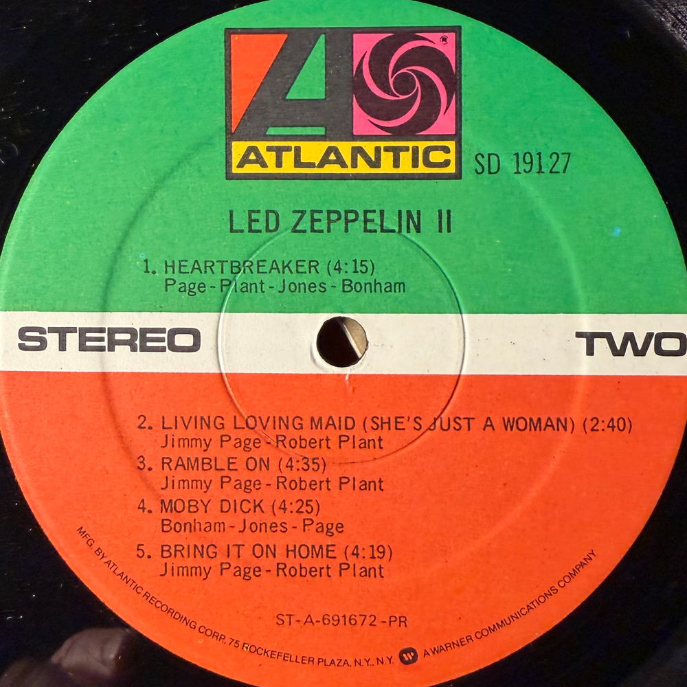 Led Zeppelin – Led Zeppelin II (США 1982 г.)