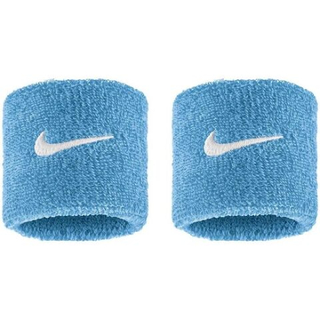 Напульсник теннисный Nike Swoosh 2P - university blue/white