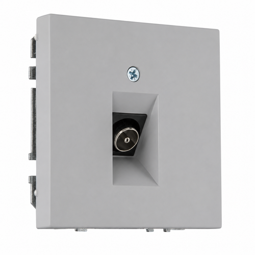 Розетка телевизионная LAVERO SUPERIOR 1033201011 серый матовый