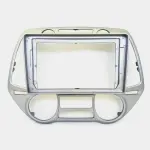 Комплект рамки с разъёмами 9" Hyundai i20 2009-2010 климат серебро