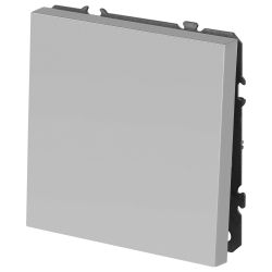 Кнопка ЭРА Galaxy 15-1109-03 10АХ-250В IP20 алюминий | Эра Galaxy