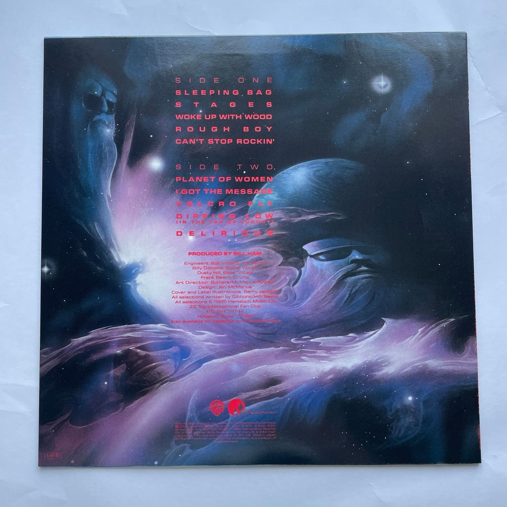 Винтажная виниловая пластинка LP ZZ Top Afterburner (Япония 1985) (Без Оби)