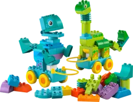 Конструктор LEGO Duplo 10451 Динозавры на колесах 3в1