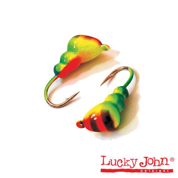 Мормышка вольфрамовая Lucky John МУРАВЕЙ крашеная с петелькой 030/58