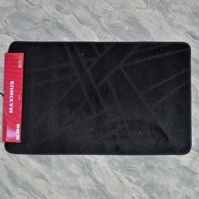 Коврик MAXIMUS 2шт 60*100/50*60см, 2513 BLACK