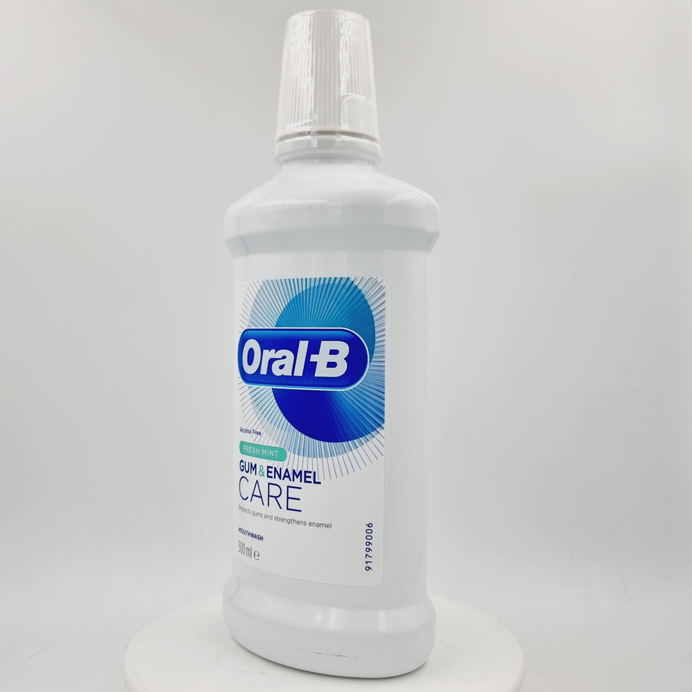Ополаскиватель для полости рта Gum & Enamel Care Fresh Mint без спирта 500 мл (Германия)