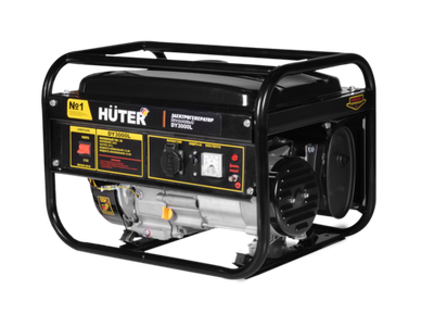 Портативный бензогенератор HUTER DY3000L - [2,5 кВт / 220V]